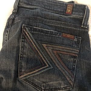 7 for all Mankind Bootcut Jeans size 28